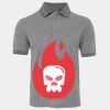 JB's  BIRDS EYE POLO   CHARCOAL - S Thumbnail