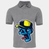 JB's  BIRDS EYE POLO   CHARCOAL - S Thumbnail