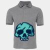 JB's  BIRDS EYE POLO   CHARCOAL - S Thumbnail
