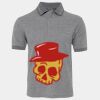 JB's  BIRDS EYE POLO   CHARCOAL - S Thumbnail
