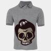 JB's  BIRDS EYE POLO   CHARCOAL - S Thumbnail