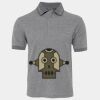 JB's  BIRDS EYE POLO   CHARCOAL - S Thumbnail
