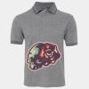 JB's  BIRDS EYE POLO   CHARCOAL - S Thumbnail
