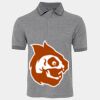 JB's  BIRDS EYE POLO   CHARCOAL - S Thumbnail