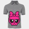 JB's  BIRDS EYE POLO   CHARCOAL - S Thumbnail