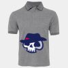 JB's  BIRDS EYE POLO   CHARCOAL - S Thumbnail