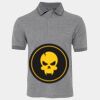 JB's  BIRDS EYE POLO   CHARCOAL - S Thumbnail