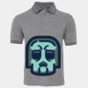 JB's  BIRDS EYE POLO   CHARCOAL - S Thumbnail
