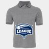 JB's  BIRDS EYE POLO   CHARCOAL - S Thumbnail