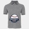 JB's  BIRDS EYE POLO   CHARCOAL - S Thumbnail