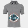 JB's  BIRDS EYE POLO   CHARCOAL - S Thumbnail