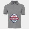 JB's  BIRDS EYE POLO   CHARCOAL - S Thumbnail