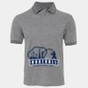 JB's  BIRDS EYE POLO   CHARCOAL - S Thumbnail