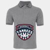 JB's  BIRDS EYE POLO   CHARCOAL - S Thumbnail