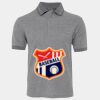 JB's  BIRDS EYE POLO   CHARCOAL - S Thumbnail