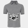 JB's  BIRDS EYE POLO   CHARCOAL - S Thumbnail