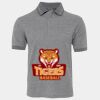 JB's  BIRDS EYE POLO   CHARCOAL - S Thumbnail