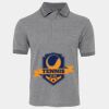 JB's  BIRDS EYE POLO   CHARCOAL - S Thumbnail