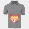 JB's  BIRDS EYE POLO   CHARCOAL - S Thumbnail