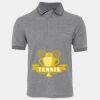JB's  BIRDS EYE POLO   CHARCOAL - S Thumbnail