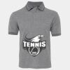 JB's  BIRDS EYE POLO   CHARCOAL - S Thumbnail