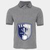 JB's  BIRDS EYE POLO   CHARCOAL - S Thumbnail