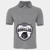 JB's  BIRDS EYE POLO   CHARCOAL - S Thumbnail