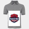 JB's  BIRDS EYE POLO   CHARCOAL - S Thumbnail