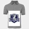 JB's  BIRDS EYE POLO   CHARCOAL - S Thumbnail