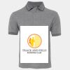 JB's  BIRDS EYE POLO   CHARCOAL - S Thumbnail