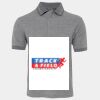 JB's  BIRDS EYE POLO   CHARCOAL - S Thumbnail