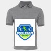 JB's  BIRDS EYE POLO   CHARCOAL - S Thumbnail