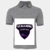 JB's  BIRDS EYE POLO   CHARCOAL - S Thumbnail