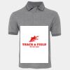 JB's  BIRDS EYE POLO   CHARCOAL - S Thumbnail