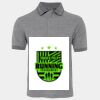 JB's  BIRDS EYE POLO   CHARCOAL - S Thumbnail