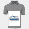 JB's  BIRDS EYE POLO   CHARCOAL - S Thumbnail