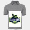 JB's  BIRDS EYE POLO   CHARCOAL - S Thumbnail