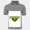 JB's  BIRDS EYE POLO   CHARCOAL - S Thumbnail