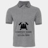 JB's  BIRDS EYE POLO   CHARCOAL - S Thumbnail