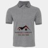 JB's  BIRDS EYE POLO   CHARCOAL - S Thumbnail