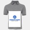 JB's  BIRDS EYE POLO   CHARCOAL - S Thumbnail
