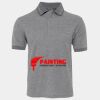 JB's  BIRDS EYE POLO   CHARCOAL - S Thumbnail