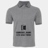 JB's  BIRDS EYE POLO   CHARCOAL - S Thumbnail