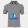 JB's  BIRDS EYE POLO   CHARCOAL - S Thumbnail