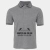 JB's  BIRDS EYE POLO   CHARCOAL - S Thumbnail
