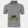 JB's  BIRDS EYE POLO   CHARCOAL - S Thumbnail