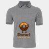JB's  BIRDS EYE POLO   CHARCOAL - S Thumbnail