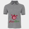 JB's  BIRDS EYE POLO   CHARCOAL - S Thumbnail