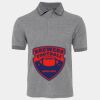 JB's  BIRDS EYE POLO   CHARCOAL - S Thumbnail