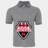 JB's  BIRDS EYE POLO   CHARCOAL - S Thumbnail